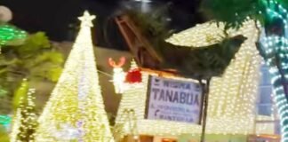 Wisma Tanabua Pemenang Grand Champion Christmas Lomba Menghias Rumah di Toraja Utara