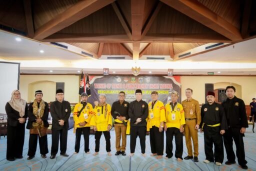 Andra Soni Terima Sabuk Kehormatan Pendekar Kehormatan dari Perguruan SMI