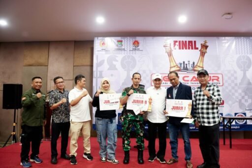 Hadiri Final Liga Catur Tangerang, Wagub Banten Tekankan Nilai Kepemimpinan