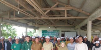 Tingkatkan Kapasitas Petani, UPTD Patokbeusi Gelar Farmer Field Day dan Sosialisasi SLT