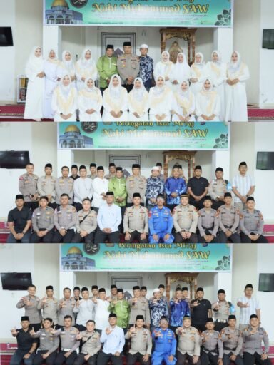 Isra Mikraj Momentum Personil Polres Meranti Tingkatkan Ibadah dan Keimanan