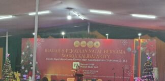 Penuh SukaCita, Kalibata City Residence hadir kembali menggelar Natal 2025 dan Tahun Baru 2026