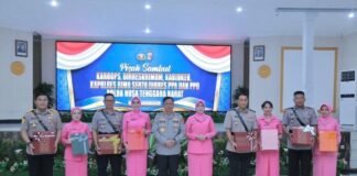 Kapolda NTB Hadiri Pisah Sambut Pejabat Lingkup Polda NTB