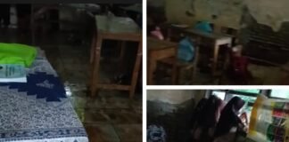 Hujan Deras Sebabkan SDN Sukatani 1 Karawang Bocor, Disdik Diminta Turun