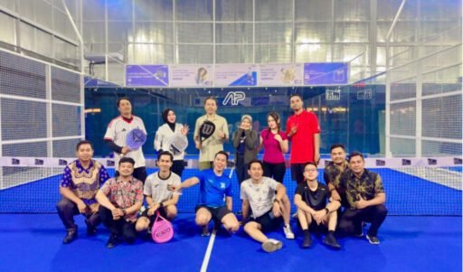Perkuat Soliditas dan Gaya Hidup Sehat, BRI KC Jakarta Jelambar Gelar Kegiatan Padel