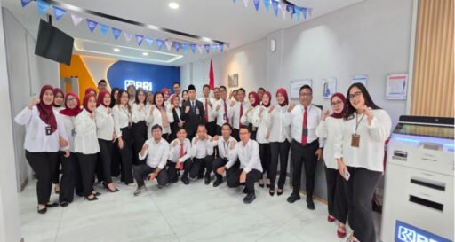 Kebersamaan Insan BRILiaN BRI Kebon Jeruk dalam Momentum Upacara Bela Negara