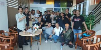 Pokja Wartawan Humas Kota Bekasi menggelar rapat koordinasi perdana di Gedung Walikota Bekasi