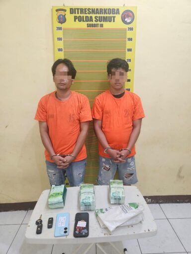 Polda Sumut Ungkap Peredaran Ilegal Ketamine di Asahan, Dua Pelaku Diamankan