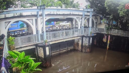 Polisi Peduli Lingkungan” Cek Pintu Air Istiqlal, Antisipasi Banjir Pasar Baru