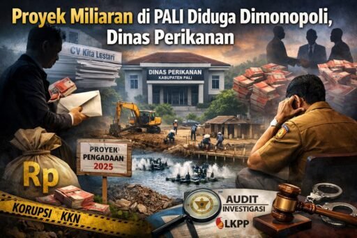 Proyek Miliaran di PALI Diduga Dimonopoli, Dinas Perikanan
