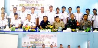 Gelar Rapat Musyawarah, Acara Penetapan APBDes 2026 Tanah Abang Selatan Kec. Tanah Abang (PALI)
