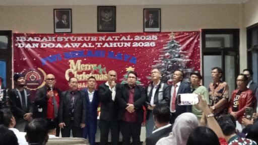 PWI Bekasi Raya Gelar Ibadah Ucapan Syukur Natal 2025 Dan Awal Tahun Baru 2026