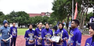 Ketua Pembina Yayasan Hang Tuah Pimpin Upacara HUT Ke -79 Yayasan Hang Tuah Tahun 2026