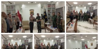 Kunjungi Polda Sumut, Danpuspomad Tekankan Pentingnya Sinergitas