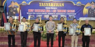 Satpam UNEJ Kembali Raih Penghargaan Kapolres Jember atas Dedikasi dan Profesionalisme