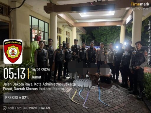 Patroli Presisi Jaga Jakarta Polres Jakpus Berhasil Mencegah Tawuran di Kemayoran