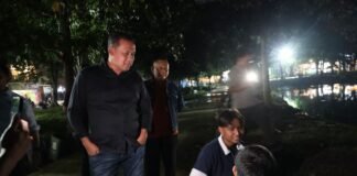 Pantau Danau Duta Harapan pada Malam Hari, Wali Kota Bekasi Tegaskan Penambahan Penerangan