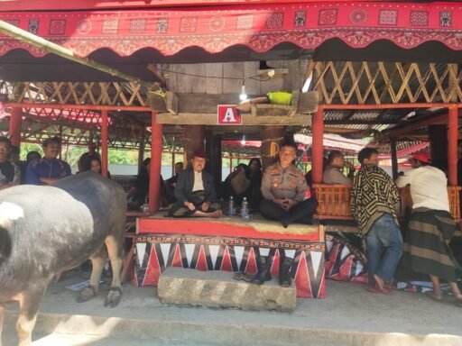 Pastikan Kegiatan Adat Berjalan Aman, Polsek Tondon Nanggala Laksanakan Pengamanan Kewilayahan