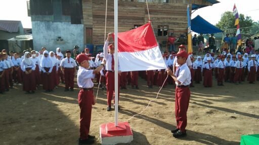 Satgas Gulbencal Kodam I/BB Bersihkan SDN 100704 Hutagodang, Sekolah Kembali Digunakan