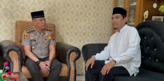 Silaturahmi Kapolres Binjai dengan Ketua MUI kota Binjai