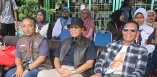 Pengawas Cabang Surabaya YHT Tinjau Pensi KALARUVI FEST Vol. 3 SMP Hang Tuah 1 Surabaya.