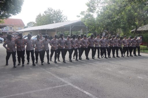 Polres Binjai Siapkan Pasukan Dalmas Guna Antisipasi Kamtibmas