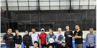 KARYAWAN BRI KC PAMULANG GELAR KEGIATAN OLAHRAGA BERSAMA MAIN PADEL