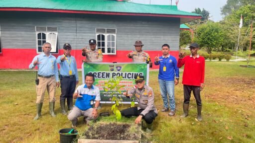 Polri Hadir untuk Bumi, Green Policing Polres Kepulauan Meranti Sasar Perusahaan dan Pelajar