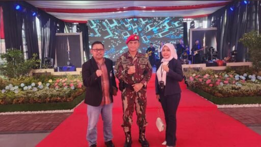 BRI Kanca Serang Hadiri Pisah Sambut Danyon 14 Grup 1 Kopassus