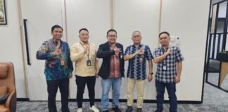 BRI BO Serang Jalin Silaturahmi dengan OJK Banten, Perkenalkan Pemimpin Cabang Baru