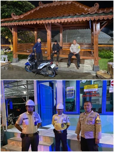 Polsek Ngimbang Gelar Patroli Blue Light Guna Antisipasi 4C Di Daerah Rawan Kriminal