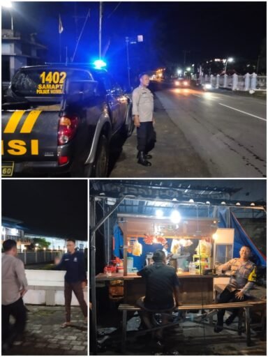 Guna Antisipasi 4C Dan Cegah Kriminalitas Polsek Ngimbang Patroli Dialogis Di Malam Mingguan