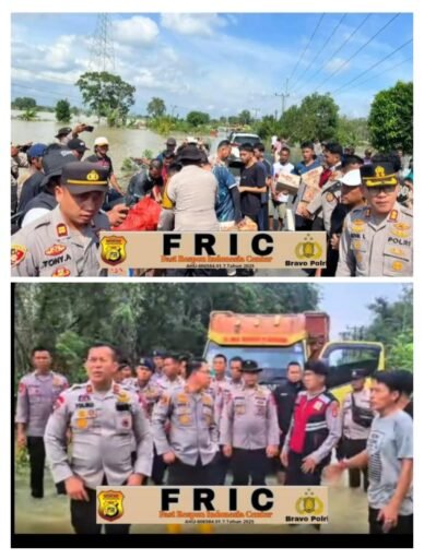 Kepedulian Polres OKU Timur: Bantuan Logistik DiSalurkan ke Korban Banjir Kecamatan Belitang II