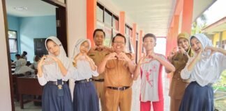 Revitalisasi Selesai KS Dan Siswa Siswi SMP Negeri 1 Puger Ungkapkan Rasa Bahagia