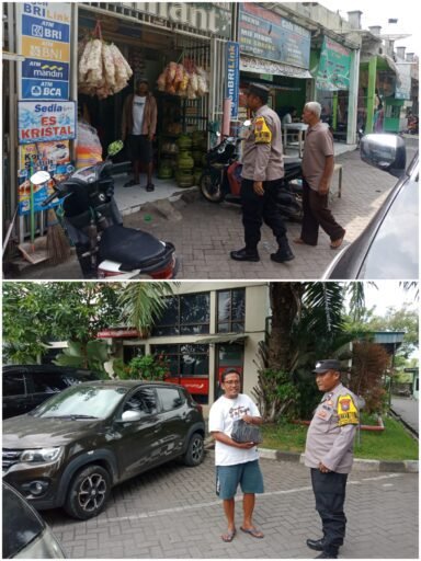 Kapolsek Ngimbang Gelar Patroli Dialogis Harkamtibmas Guna Cegah Kriminalitas Di Wilayah Ngimbang