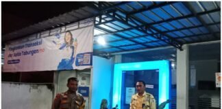 Personil Polsek Ngimbang Patroli Blue Light Siskamtibmas Guna Cegah Kriminalitas Di Malam Hari