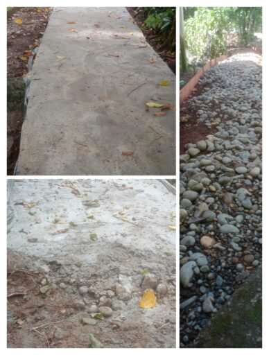 Bangunan Jalan Setapak Dinas Perkim APBD 2025 di Panang Enim Diduga Sarat Kejanggalan