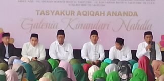 Aqiqah Galenia Kinandari Nahdla, Cucu Dr. H. Cucun AS.M.Ap.
