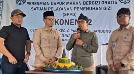 Dapur MBG SPPG Cikoneng 2, Kecamatan Ciparay Kabupaten Bandung, Beroperasi Minggu, 25 Januari 2026