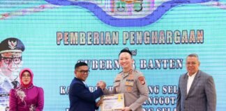 Andra Soni Beri Penghargaan Polres Tangsel atas Keberhasilan Program Cegah Tawuran