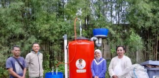 Gubernur Banten Andra Soni Salurkan Toren POC dan Biogas untuk Kurangi Sampah Organik Tangsel