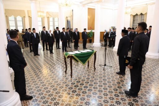 Andra Soni Lantik 10 JPT Pratama Pemprov Banten Berbasis Manajemen Talenta