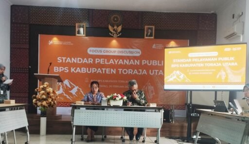 FGD Standar Pelayanan Publik, Badan Pusat Statistik Toraja Utara Garap Aplikasi Desa Cantik