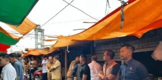 Kasat Reskrim Polresta Mataram dan Satgas Saber Pangan NTB Cek Bapokting Jelang Ramadan