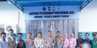 Wakapolda NTB Resmikan SPPG Polres Loteng Dukung Program Badan Gizi Nasional dan MBG