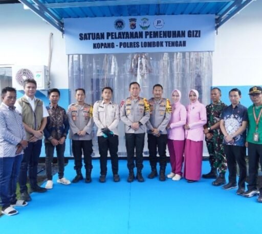 Wakapolda NTB Resmikan SPPG Polres Loteng Dukung Program Badan Gizi Nasional dan MBG