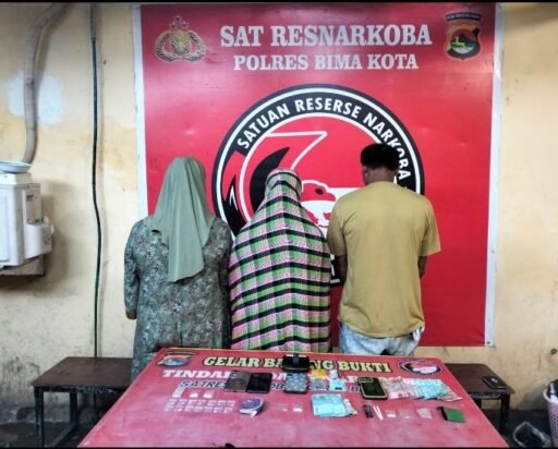 Polda NTB Berkomitmen Bersihkan Narkoba, Polres Bima Kota Ungkap Dua Kasus Sabu 8 Gram Lebih