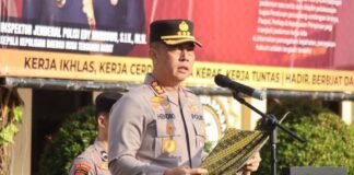 Kapolresta Mataram Tekankan Disiplin dan Komitmen Jaga Marwah Polri pada Harkesnas