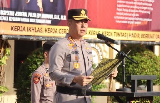 Kapolresta Mataram Tekankan Disiplin dan Komitmen Jaga Marwah Polri pada Harkesnas