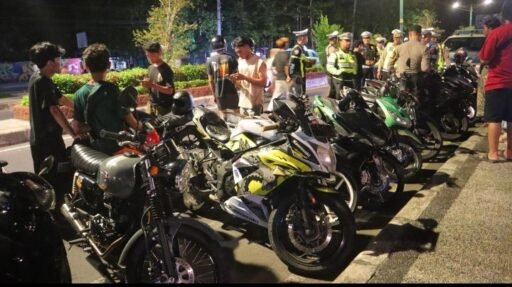 20 Motor Knalpot Brong diamankan Polresta Mataram tuk Cegah Balap Liar di Bulan Ramadan
